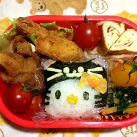 Snapdishの料理写真:キャラ弁  ハロウィンキティ|ケロリンさん