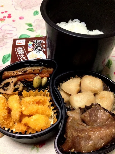 高３男子の本日のお弁当。私の担当は、カルビ焼肉 #obentou   #obento   #bentou    #bento  #gohan|Takashi H.さん