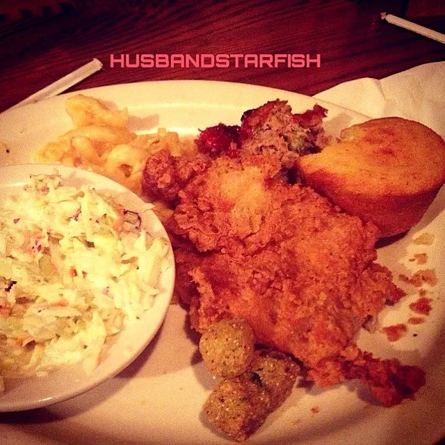 Fried Pork Chop Dinner w/coleslaw @Albuquerque,NM|KazutoEESさん