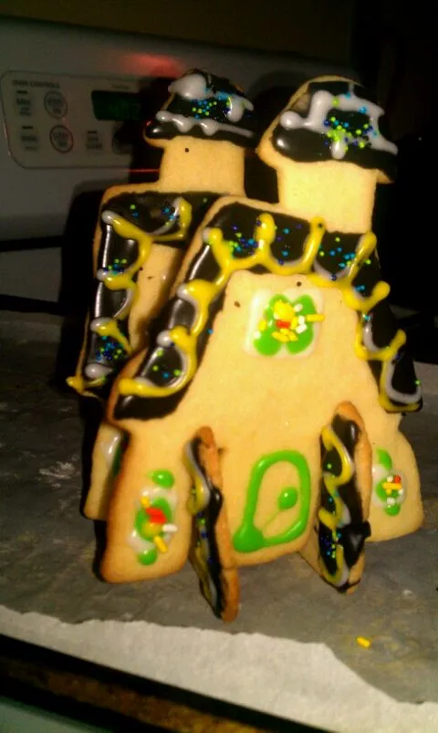 Snapdishの料理写真:sugar cookie spooky house|Brandy McFarlandさん