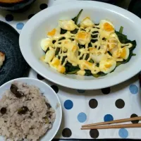 黒枝豆ご飯、鯖|ひらりさん