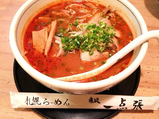 ♡赤坂一点張の味噌ラーメン♡|ミニーさん