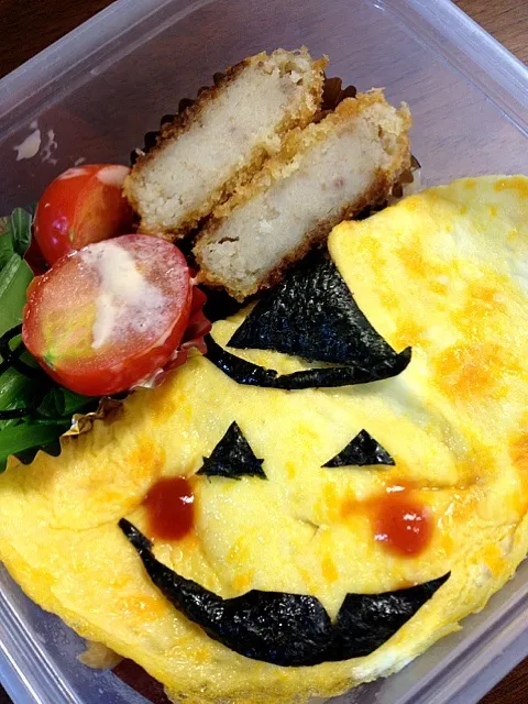 Snapdishの料理写真:ハロウィン仕様弁当|中田早希さん