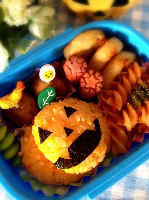 ハロウィン おばけかぼちゃのお弁当|yukoさん