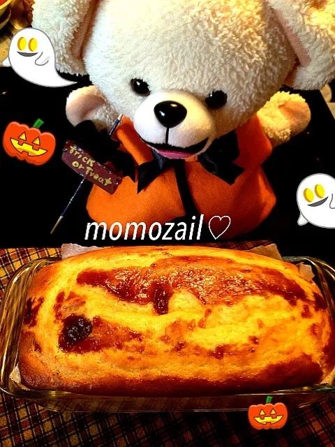 かぼちゃのパウンドケーキ♡|けいちゃん（ももザィル）さん