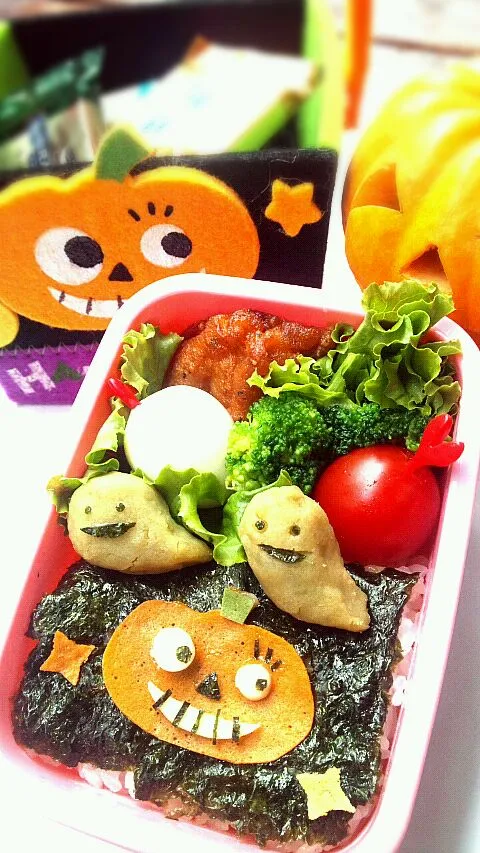 ハロウィン弁当  ハロウィンバスケットをマネてみた|jun47さん