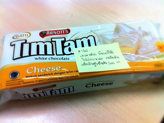 Snapdishの料理写真:Tim Tam CHEESE!!!|Soiさん