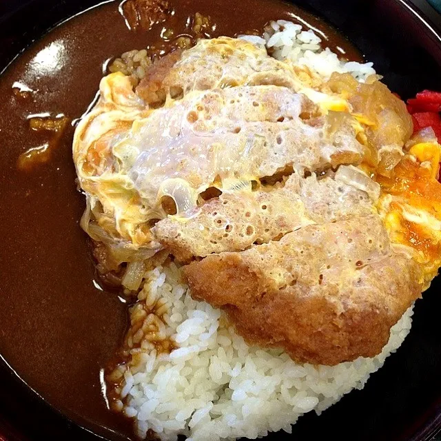 カツ丼カレー|こじゅわいさん