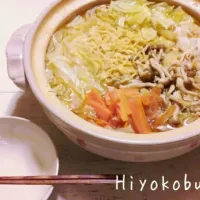 煮込みラーメン|ひよこぶたさん