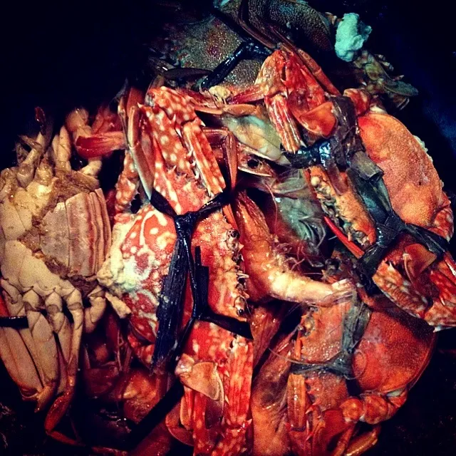 Snapdishの料理写真:shrimp and crabs|sid valeraさん