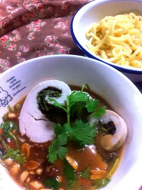 アジアンつけ麺|おうちご飯と外食の記録^^さん