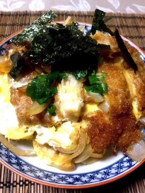 いつものチキンカツ丼|yasbongさん