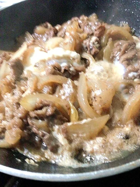 Snapdishの料理写真:牛丼の具|さくたえさん