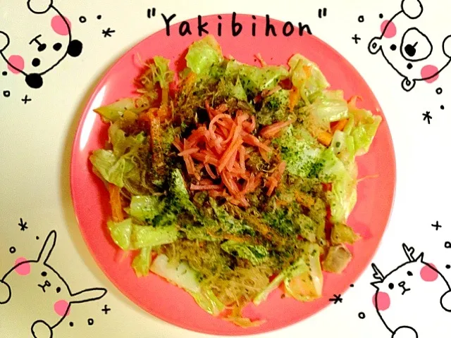 My own recipe of Yaki "bihon"a Filipino style Japanese  YAKISOBA! Oishii dayo! ;)|aikajeanさん