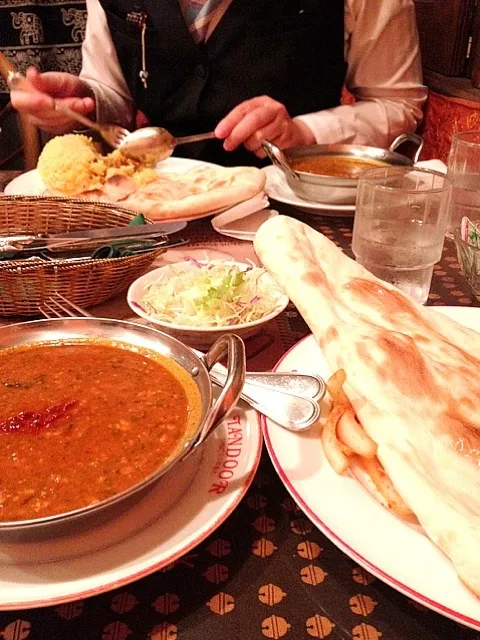 チキンの挽肉とほうれん草のカレー|ちーねーさん