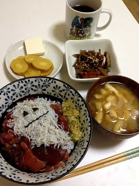 おばけしらす丼|みうらんさん