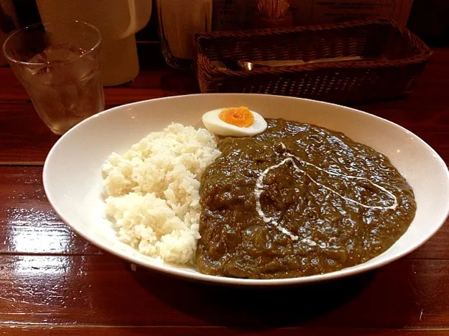 納豆カレーちょい辛大盛|宮原礼智さん