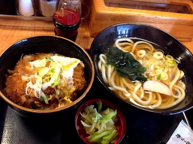 カツ丼セット|田中めぐみさん