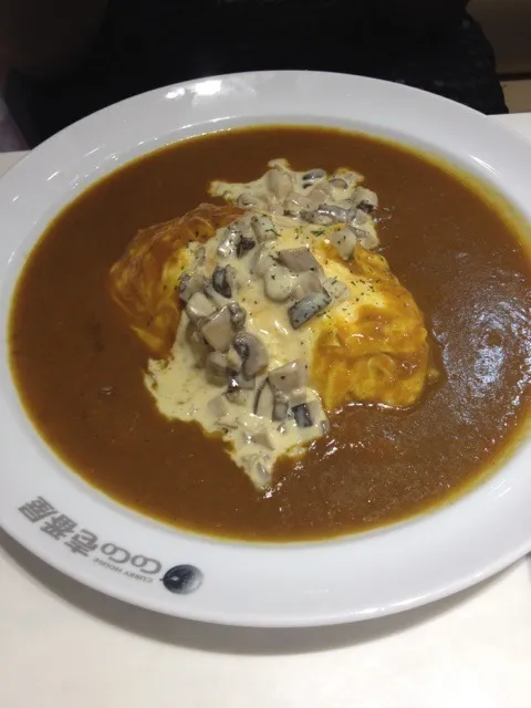 Japanese Omu rice with curry|Sarah♡さん