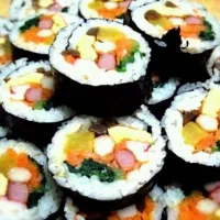 집에서싼김밥