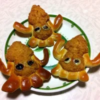 Snapdishの料理写真:イカール星人パン|wieさん