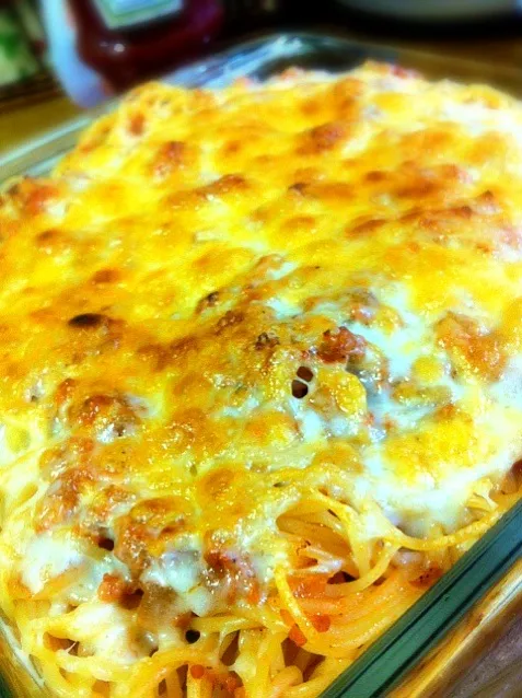 baked spaghetti|urchin seaさん