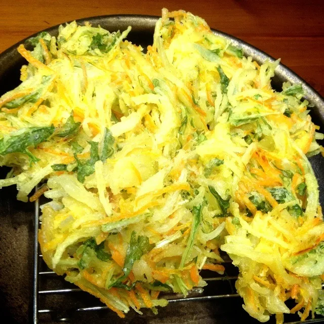 Snapdishの料理写真:野菜のかき揚げ|chieko ♪さん