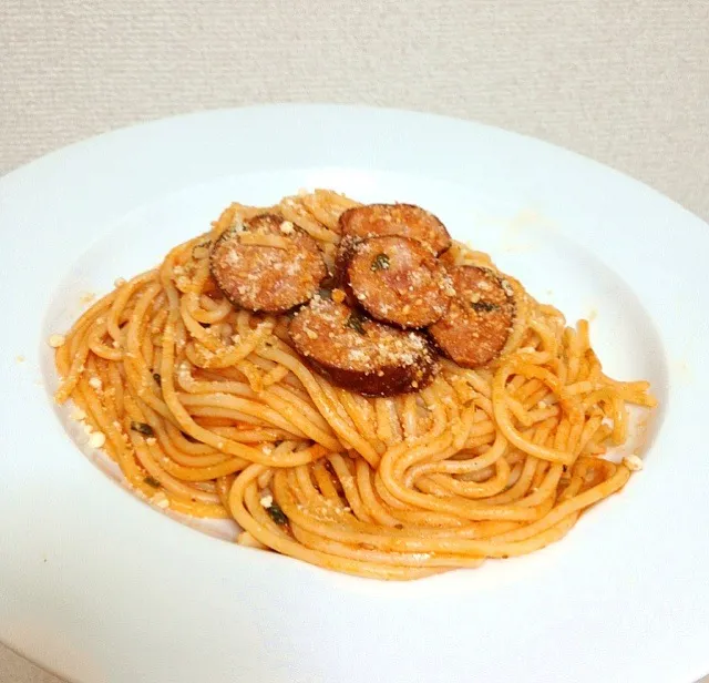 Snapdishの料理写真:Pepperoni Pasta|Micheleさん