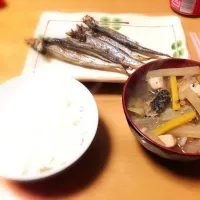 Snapdishの料理写真:せんべい汁|みあちょもさん