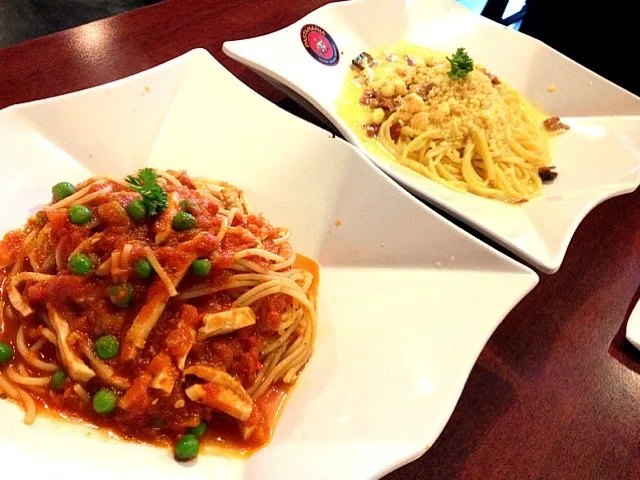 Pasta mania spicy chicken spaghetti~~|Jocelynさん