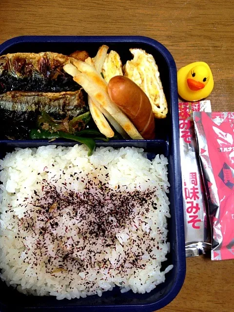 さんま弁当|りさきままさん