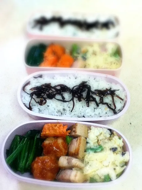 今日のJK&OL弁当。|hoppycowさん