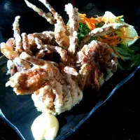 Snapdishの料理写真:Soft shell crab|Annette Meltonさん