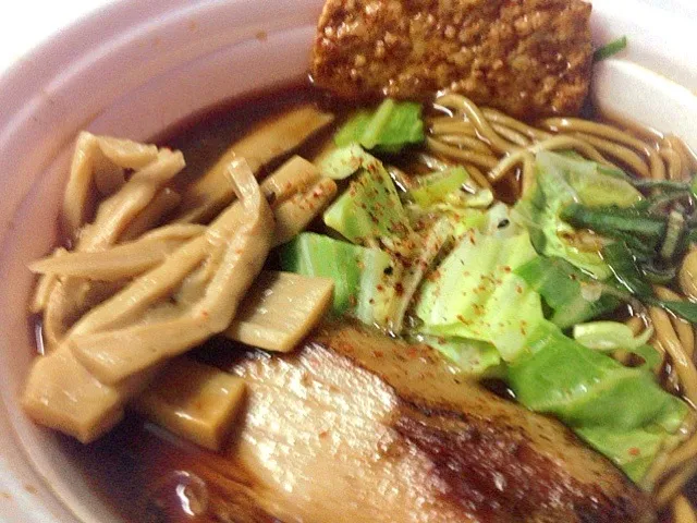 駒沢、東京ラーメンショウ🍜彩岩軍団.埼玉焦がし醤油ラーメン|らむじーさん