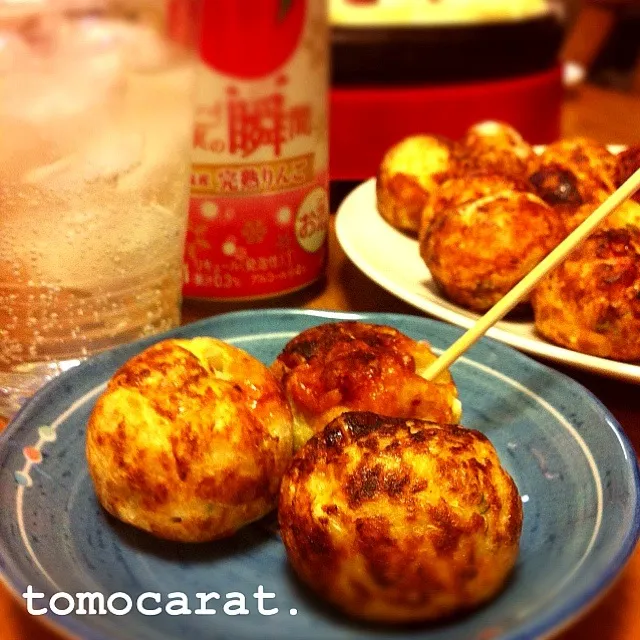 Snapdishの料理写真:タコ焼きパーテー！|tomocarat.さん