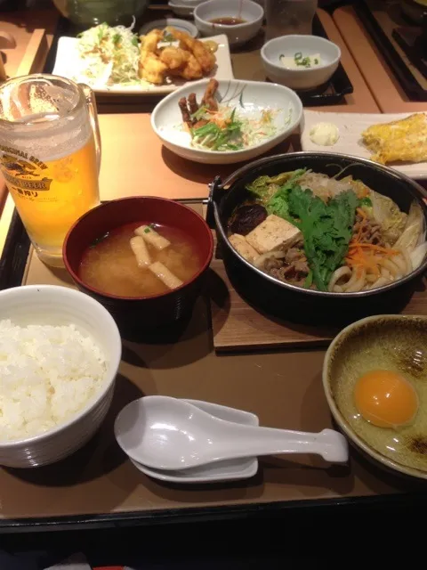 すき焼き定食|やまあさん