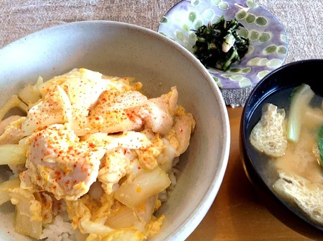 ガッテン流鶏胸肉で親子丼|miyoさん