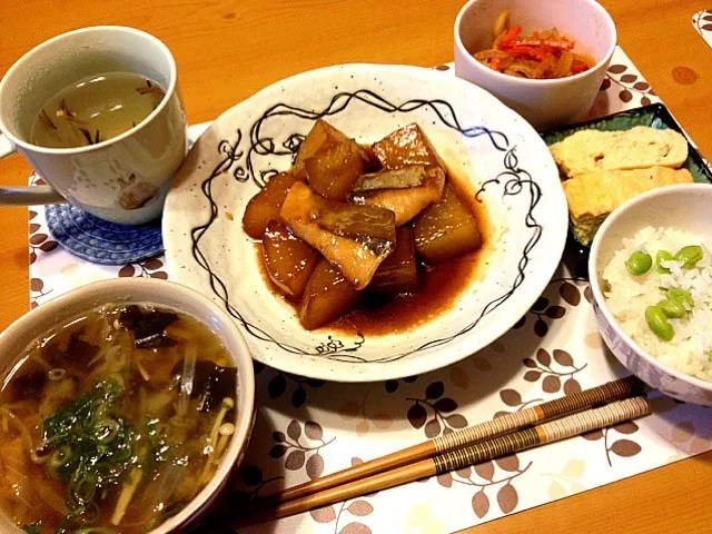 ぶり大根定食☆|めんこさん