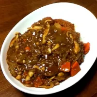 トンカツカレーです。|たくみさん