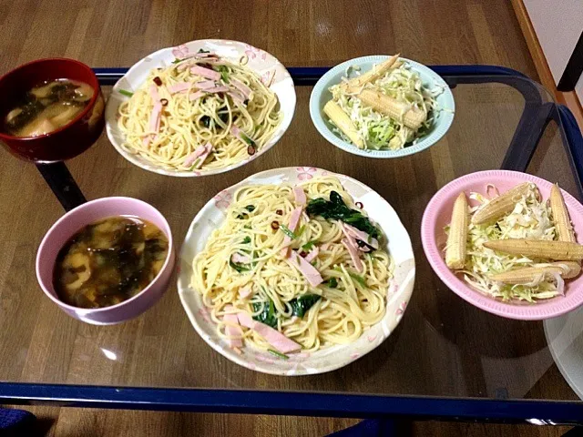 旦那様が初めて作ってくれた晩御飯(*^^*)|まゆめろさん