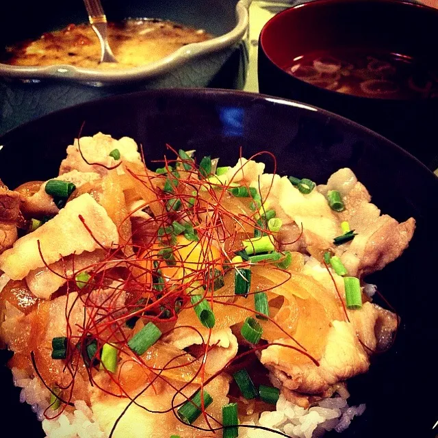 ダシダで豚丼                              あのお店の味！！|志野さん