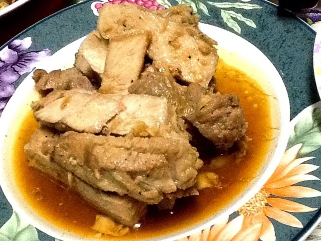 Fried Pork with Pepper and Garlic|Little Tomatoさん