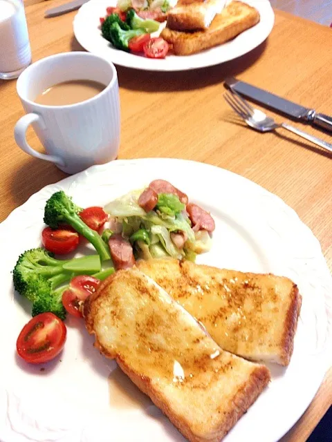 朝食 フレンチトースト|YOSHIさん