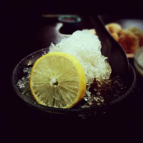 Matterhorn (shaved ice dessert with jellies n lemon)|Raine Melissa Rimanさん