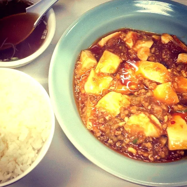 麻婆豆腐ライス定食♬|Takashi TOGAWAさん