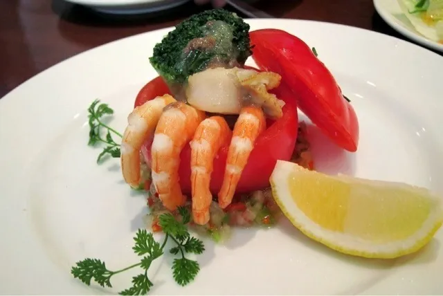 Prawn&Scallops salad|Everyday eat a curry.さん