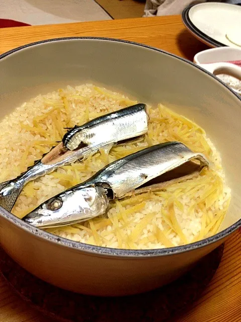 秋刀魚の炊き込みご飯|chihiroさん