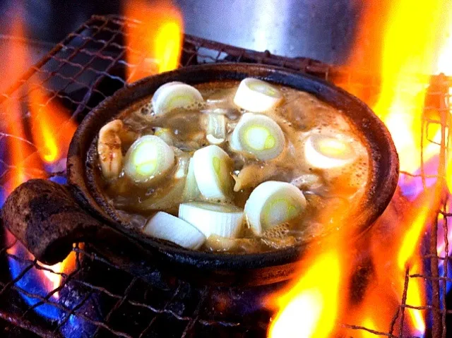 スルメ烏賊ワタの土手焼き|金子 雄介さん