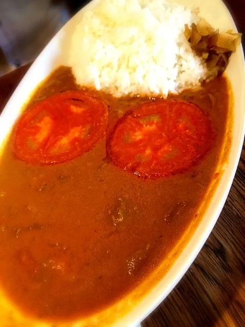 Snapdishの料理写真:tomato curry & rice|wbgさん