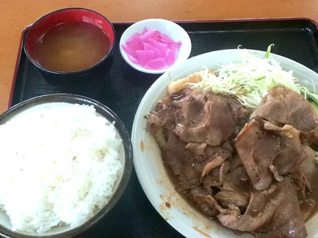 豚生姜焼き定食|シュンさん